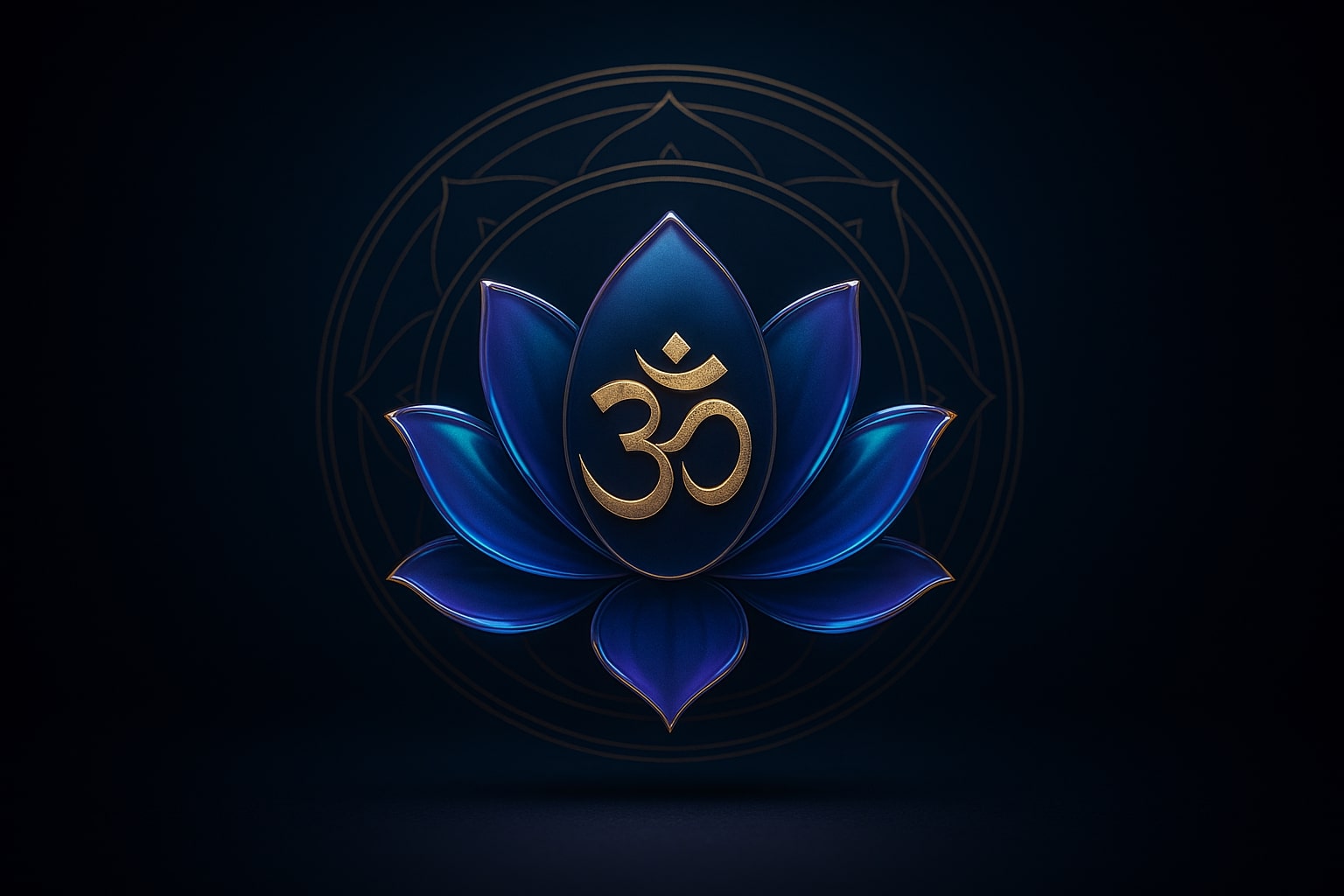 Om Wisdom Centre - Sacred symbol representing the unity of consciousness and ancient wisdom teachings
